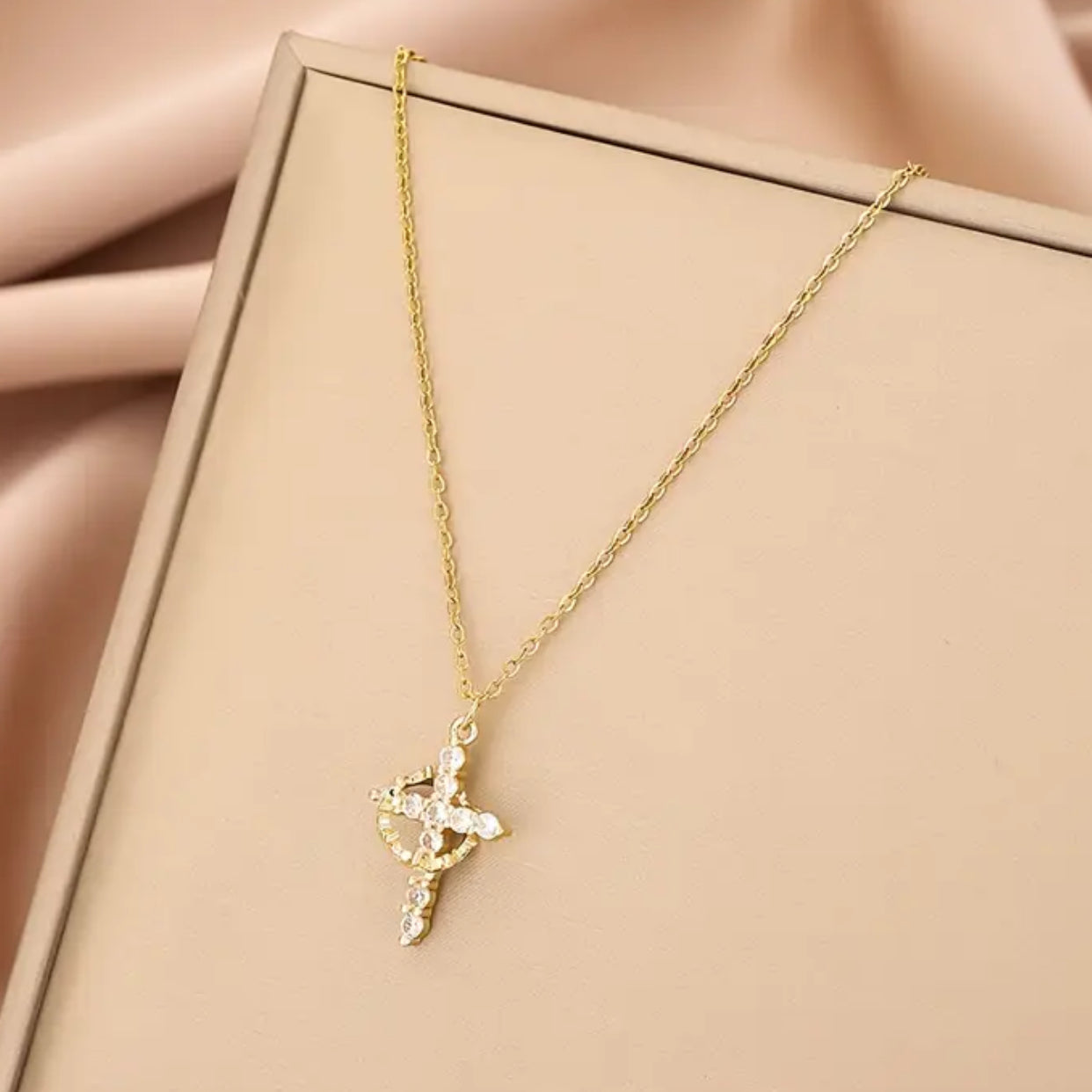 Crown of Glory Necklace in Gold