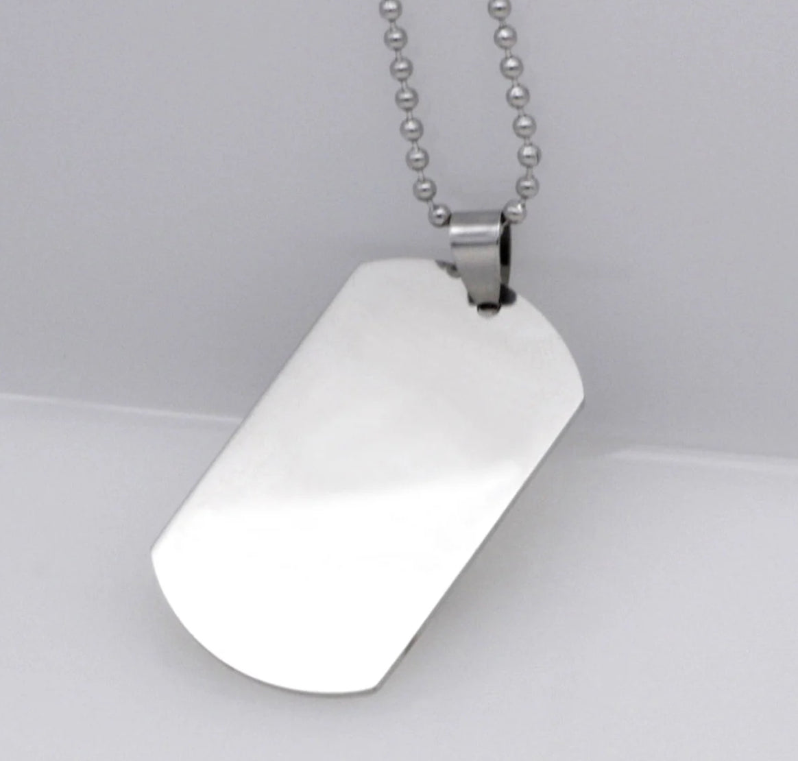 Customised Name Tag Necklace