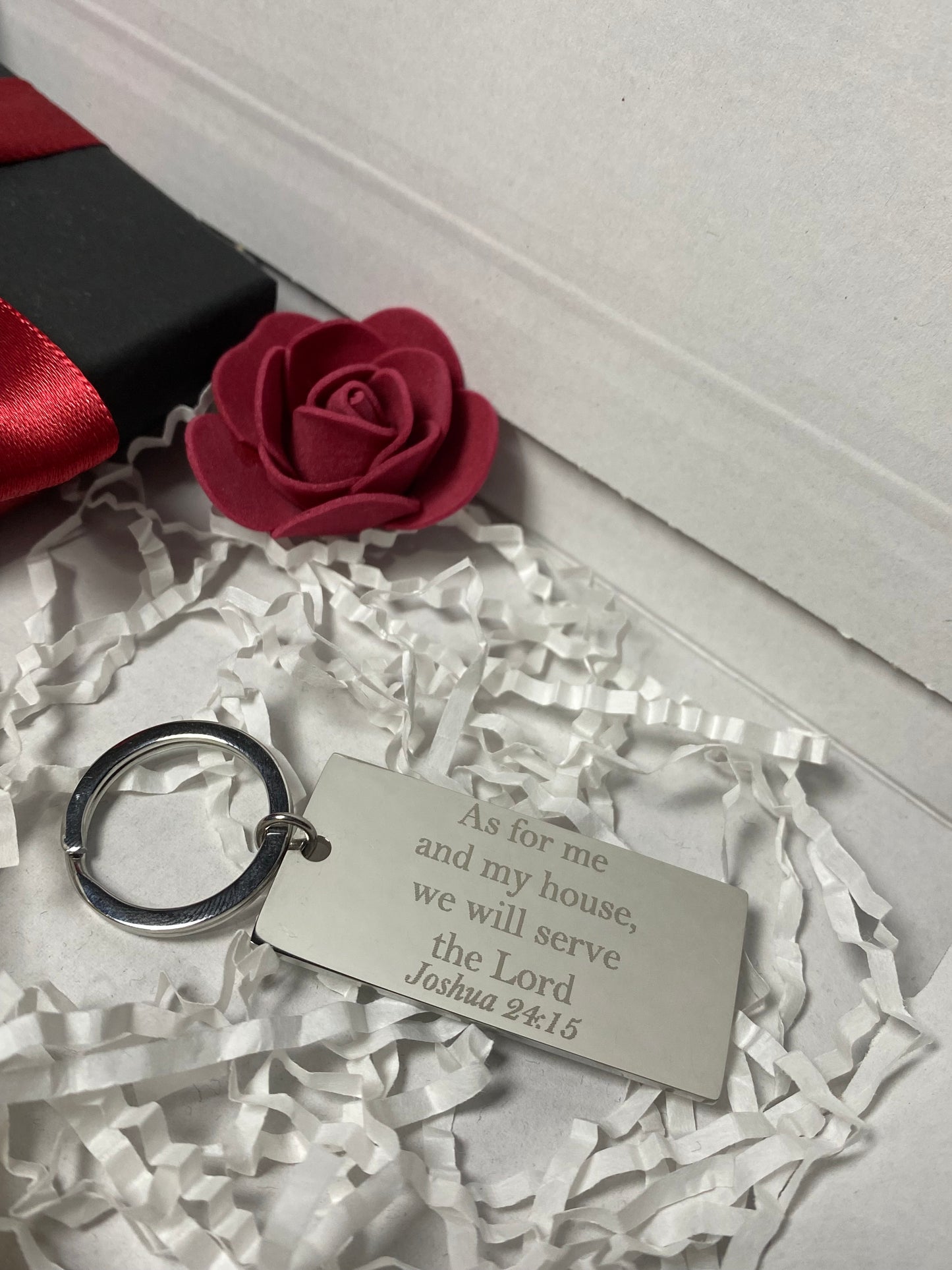 Engravable Polished Bar Keychain Pendant