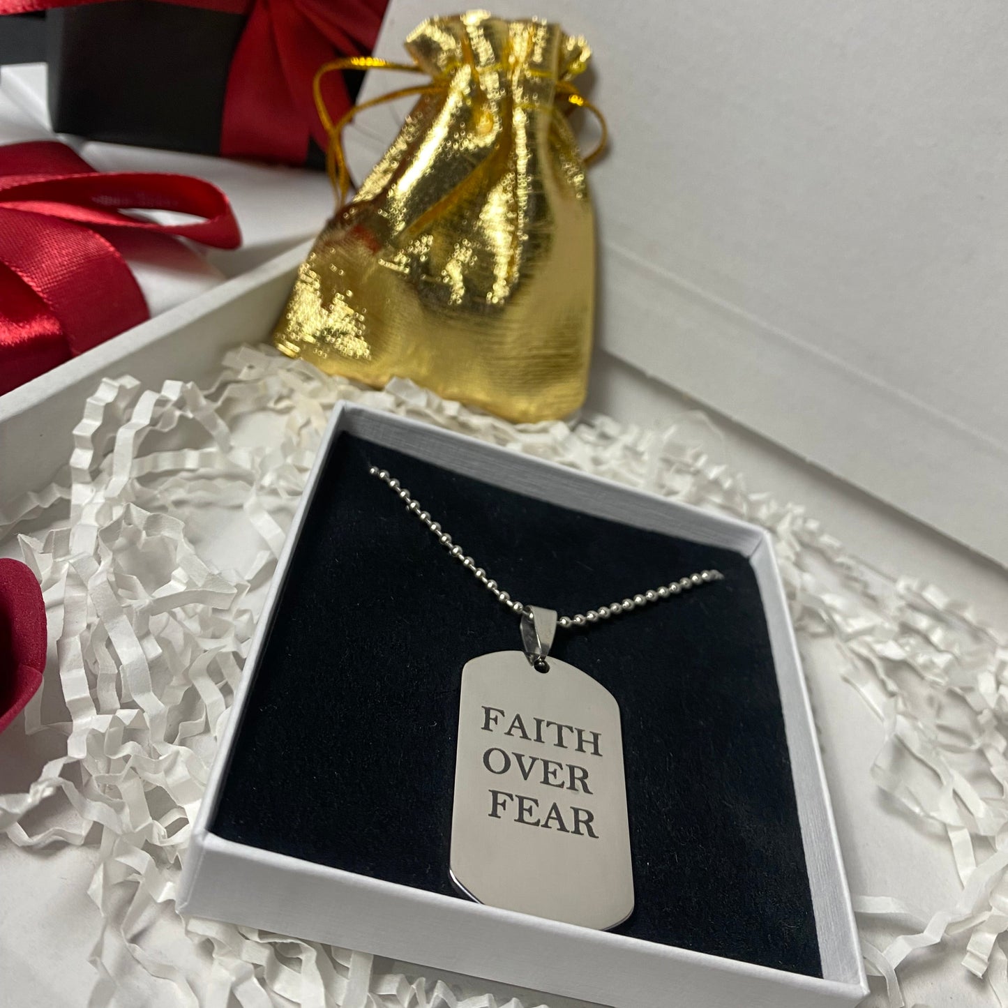 Customised Name Tag Necklace