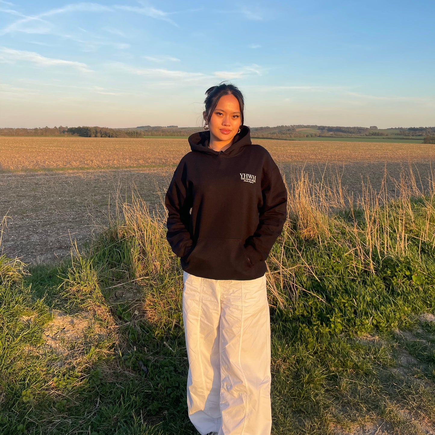 ETERNAL LIFE HOODIE - BLACK