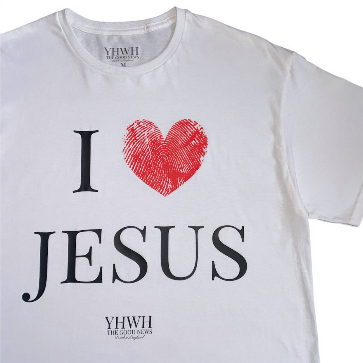 I LOVE JESUS TEE - WHITE