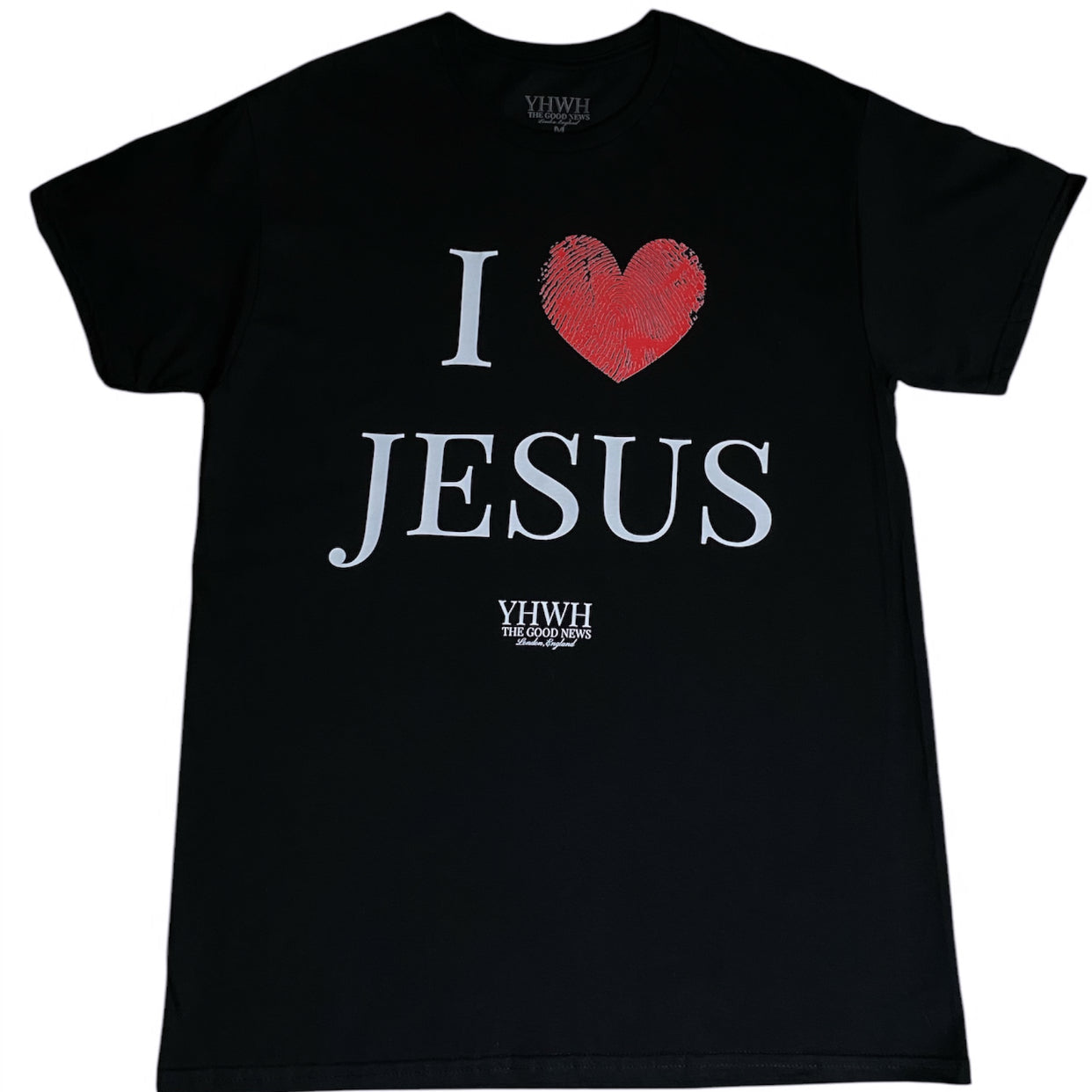 I LOVE JESUS TEE - BLACK