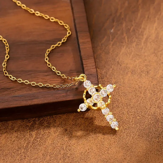 Crown of Glory Necklace in Gold