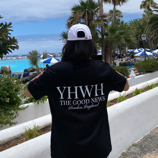 YHWH TEE - BLACK