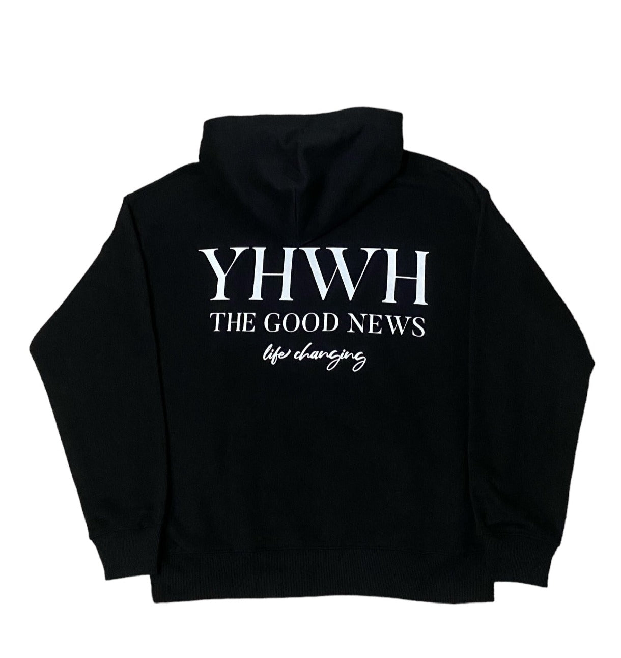 YHWH HOODIE - BLACK