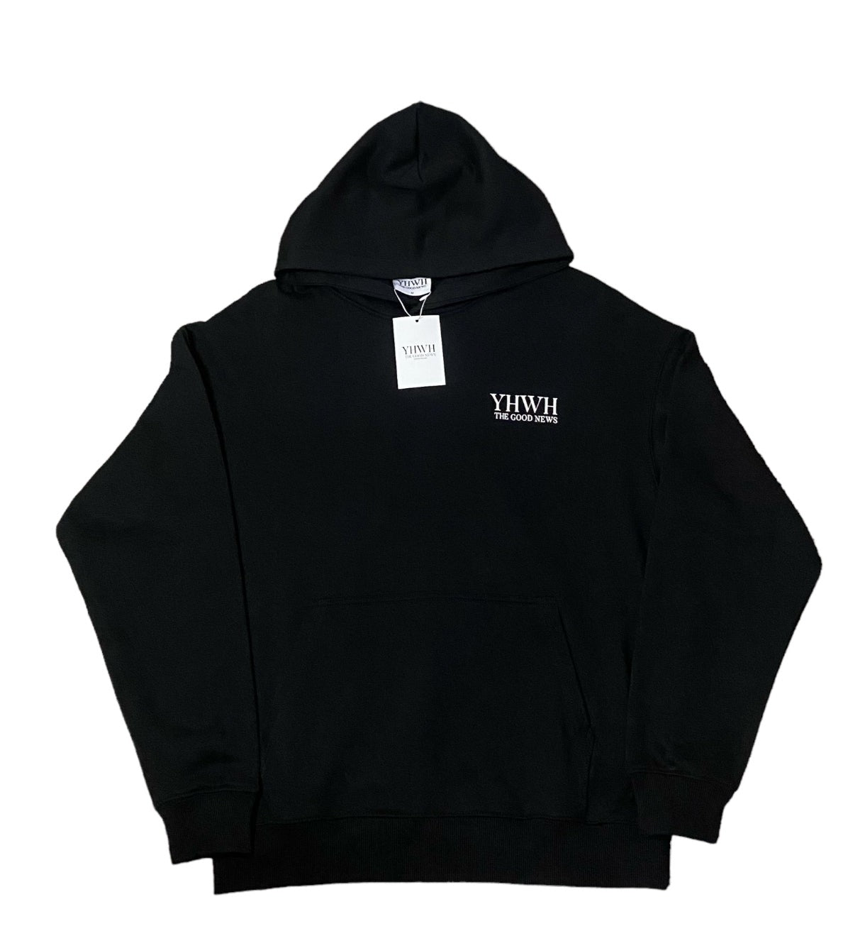 YHWH HOODIE - BLACK