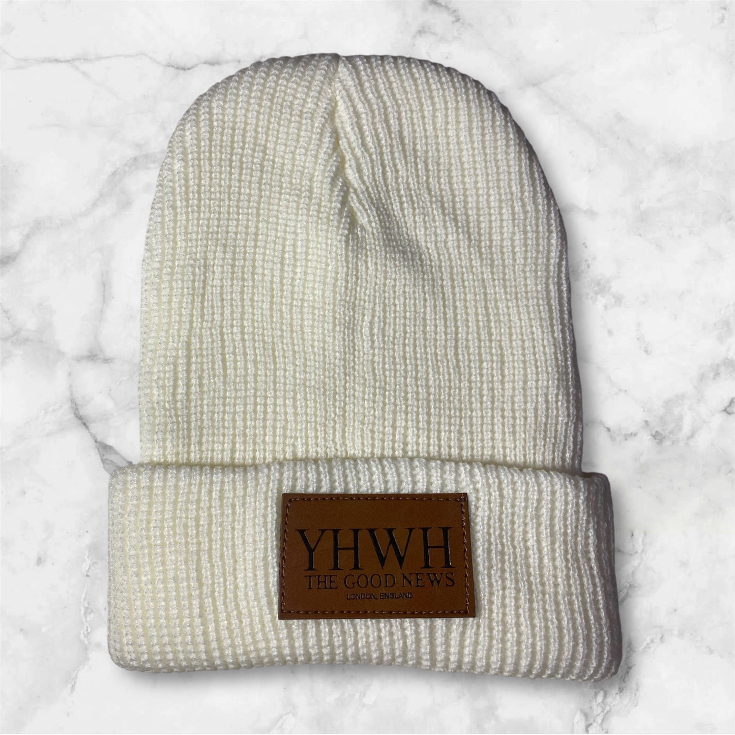 YHWH Beanie - White