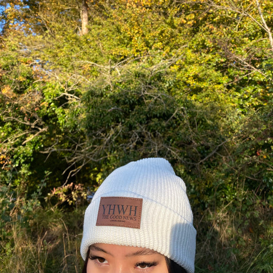 YHWH Beanie - White